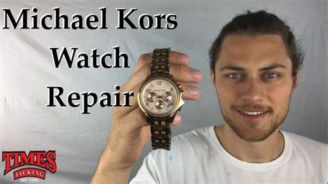 how to take the back off a michael kors watch